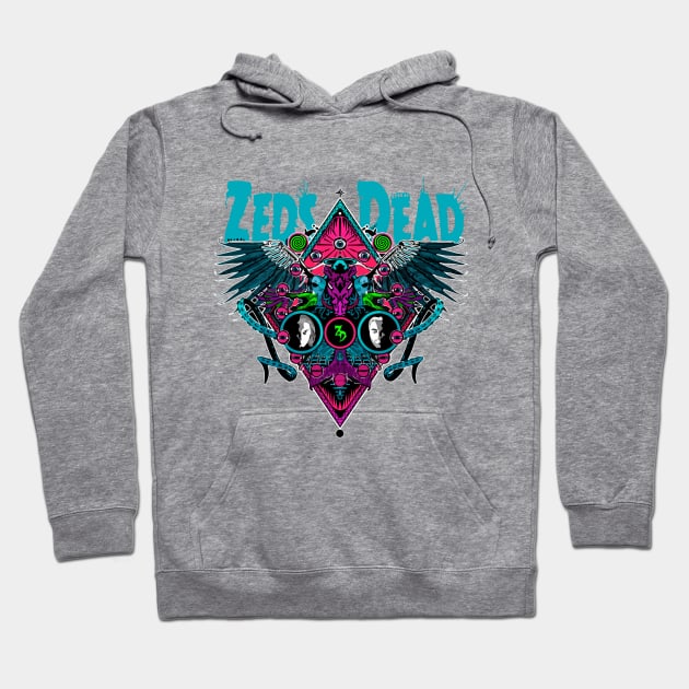 Zeds Dead Hoodie by Luis Vargas